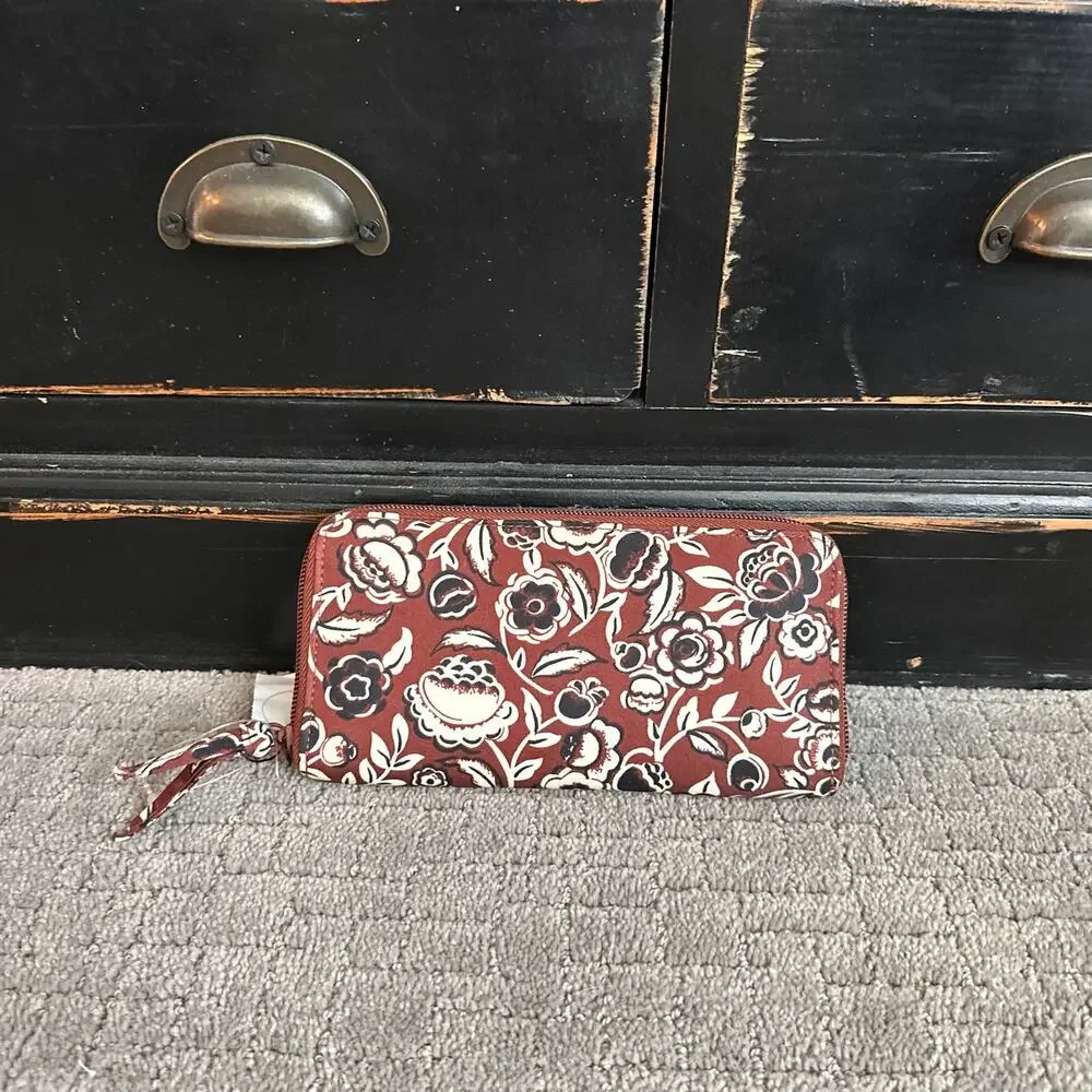 Vera Bradley Zip Around Long Wallet - Picture 5 of 6